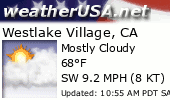 Click for Forecast for Westlake Village, California from weatherUSA.net
